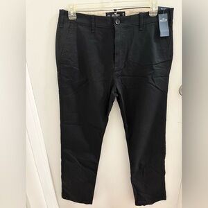 ✨NWT! 34x32 Hollister Men's Epic Flex Slim Straight Black Chinos